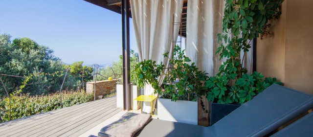 Terrasse chambre Topaze